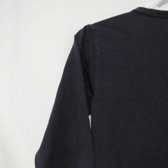 Y2K - G By Gymboree | x-large 6 years | Navy Blue Long Sleeve Cotton Shirt - Picture 9 of 14